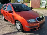 Brugt Skoda Fabia 80 HK (58 kW) 2007 Orange Stationcar