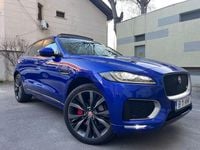 Brugt Jaguar F-Pace S 300 HK (220 kW) 2016 Blå SUV