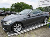 Gebraucht BMW 220 Luxury Line 184 PS (135 kW) 2016 Mineralgrau metallic Cabrio