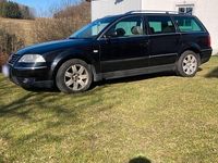 Gebraucht VW Passat 130 PS (95 kW) 2002 Schwarz Kombi