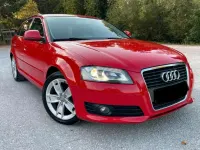 Gebraucht Audi A3 125 PS (91 kW) 2009 Rot Kleinwagen