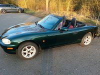 Gebraucht Mazda MX5 110 PS (80 kW) 2000 Grün Cabrio