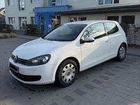 Gebraucht VW Golf VI Comfortline 80 PS (58 kW) 2009 Weiß Kleinwagen