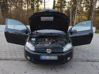 Gebraucht VW Golf VI 122 PS (89 kW) 2009 Schwarz Kleinwagen