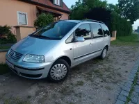 Gebraucht VW Sharan Comfortline 131 PS (96 kW) 2004 Silber Van / Kleinbus