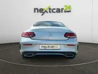 Gebraucht Mercedes C220 AMG line 194 PS (142 kW) 2019 Silber Coupé