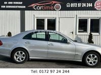 Gebraucht Mercedes E280 231 PS (169 kW) 2006 Iridiumsilber  metalliclack Limousine