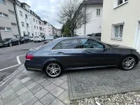 Używany Mercedes E250 Avantgarde 204 KM (150 kW) 2014 Niebieski Sedan/Limuzyna
