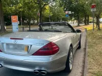 Gebraucht Mercedes SL500 AMG 306 PS (225 kW) 2002 Silber Cabrio