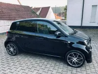 Gebraucht Smart ForFour Brabus Xclusive 109 PS (80 kW) 2017 Schwarz Kleinwagen