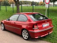 Second-hand BMW 325 Sport Line 192 CP (141 kW) 2002 Roșu Coupe