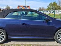 Gebraucht VW Golf Comfortline 125 PS (91 kW) 2017 Blau Cabrio