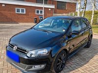 Gebraucht VW Polo Match 90 PS (66 kW) 2012 Schwarz Kleinwagen