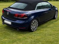 Gebraucht VW Golf Cabriolet 122 PS (89 kW) 2012 Blau Cabrio