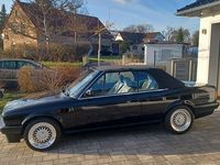 Gebraucht BMW 320 Cabriolet 129 PS (94 kW) 1991 Schwarz Cabrio