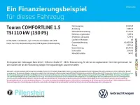 Gebraucht VW Touran Comfortline 150 PS (110 kW) 2021 Silberreflexsilber Van / Kleinbus