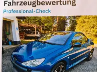 Gebraucht Peugeot 206 CC 109 PS (80 kW) 2002 Blau Cabrio