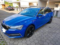 Gebraucht Skoda Superb 218 PS (160 kW) 2020 Blau Kombi