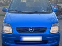 Gebraucht Opel Agila 75 PS (55 kW) 2001 Blau Van / Kleinbus