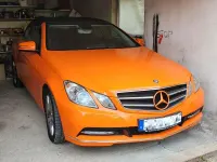 Gebraucht Mercedes E200 Avantgarde 184 PS (135 kW) 2012 Orange Cabrio