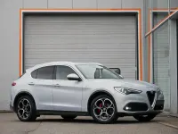 Gebraucht Alfa Romeo Stelvio Ti 190 PS (139 kW) 2021 Weiß SUV