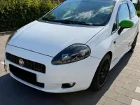 Gebraucht Fiat Punto 95 PS (69 kW) 2009 Weiß Kleinwagen