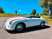 Gebraucht Porsche 356 Speedster 60 PS (44 kW) 1956 Weiß Cabrio