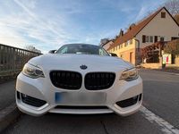 Gebraucht BMW 218 Advantage 136 PS (100 kW) 2015 Weiß Cabrio