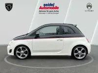 Gebraucht Abarth 595C Turismo 160 PS (117 kW) 2016 Weiß Cabrio