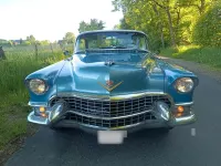 Gebraucht Cadillac Coupé DeVille 1955 Blau Coupé