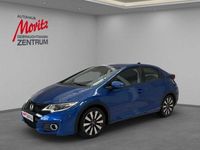 Gebraucht Honda Civic Sport 141 PS (103 kW) 2015 Brilliant sporty blue m. Limousine