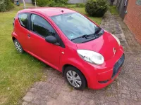 Gebraucht Citroën C1 Exclusive 68 PS (50 kW) 2009 Rot Kleinwagen