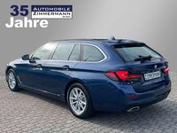 Second-hand BMW 530 252 CP (185 kW) 2020 Albastru Break