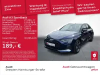 Gebraucht Audi A3 Advanced Plus 116 PS (85 kW) 2025 Navarrablau metallic Limousine
