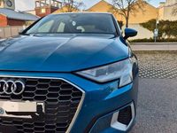 Gebraucht Audi A3 Advanced 150 PS (110 kW) 2022 Blau Limousine