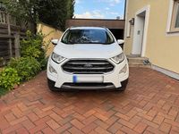 Gebraucht Ford Ecosport Titanium 125 PS (91 kW) 2018 Weiß SUV