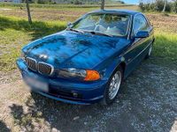 Gebraucht BMW 320 Cabriolet 170 PS (125 kW) 2001 Blau Cabrio