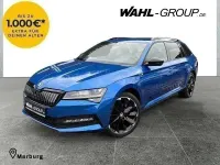 Gebraucht Skoda Superb SportLine 218 PS (160 kW) 2022 Blau Kombi