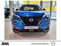 Neu Nissan Juke N-Connecta 94 PS (69 kW) 2025 Magnetic blue metallic/dach in black metallic SUV