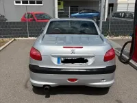 Gebraucht Peugeot 206 CC 136 PS (100 kW) 2006 Silber Cabrio