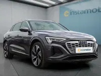 Gebraucht Audi Q8 e-tron S-Line 300 kW (408 PS) 2024 Grau SUV