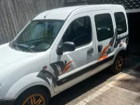 Gebraucht Renault Kangoo 80 PS (58 kW) 2002 Weiß Van / Kleinbus