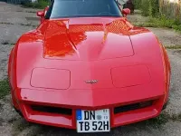 Gebraucht Corvette C3 201 PS (147 kW) 1982 Rot Cabrio