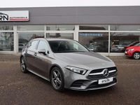 Gebraucht Mercedes A180 AMG line 136 PS (100 kW) 2020 Mountaingrau Kleinwagen