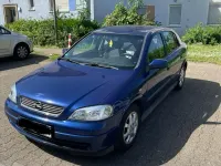 Gebraucht Opel Astra 84 PS (61 kW) 2004 Blau Limousine