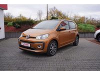 Gebraucht VW up! 90 PS (66 kW) 2018 Honey yellow metallic (metallic) Kleinwagen