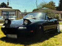 Gebraucht Mazda MX5 116 PS (85 kW) 1990 Schwarz Cabrio