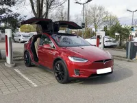 Occasion Tesla Model X 450 kW (612 PK) 2016 Rood SUV