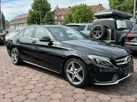 Gebraucht Mercedes C220 AMG line 170 PS (125 kW) 2016 Obsidianschwarz (metallic) Limousine