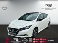 Gebraucht Nissan Leaf N-Connecta 110 kW (150 PS) 2019 Pearl white pearleffekt/dach black met Kleinwagen